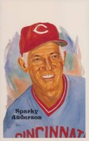 2001 Perez-Steele HOF Postcard #245 Sparky Anderson Baseball Card