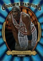 2020 Goodwin Champions Basketball Retail Exclusives #GB1 Michael Jordan Blue Basketball Card