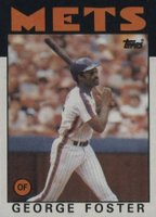 1986 Topps #680 George Foster Baseball Card
