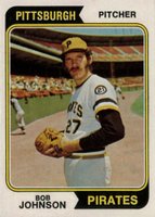 1974 Topps #269 Bob Johnson Baseball Card