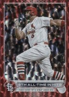 2022 Topps Update #US313 Albert Pujols Red Foil Baseball Card