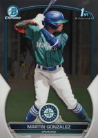 2023 Bowman Chrome Prospects #BCP28 Martin Gonzalez Baseball Card