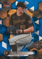2023 Bowman's Best Top Prospects #TP22 Paul Skenes Blue Refractor Baseball Card