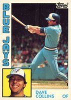 1984 Topps Tiffany #733 Dave Collins Baseball Card