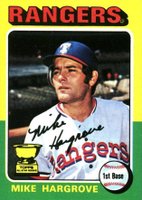 1975 Topps Mini #106 Mike Hargrove Baseball Card