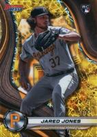 2024 Bowman's Best #54 Jared Jones Yellow Lazer Baseball Card