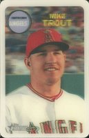 2017 Topps Heritage 1968 Topps 3D #MT Mike Trout Baseball Card