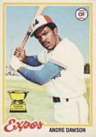1978 O-Pee-Chee #180 Andre Dawson Baseball Card