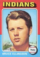 1975 Topps Mini #288 Bruce Ellingsen Baseball Card