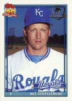 1991 Topps Desert Shield #58 Mel Stottlemyre Baseball Card