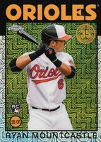 2021 Topps Silver Pack 1986 Chrome Promo #8 Ryan Mountcastle Baseball Card