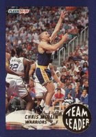 1992 Fleer Team Leaders #9 Chris Mullin Basketball Card
