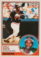 1983 O-Pee-Chee #115 Chili Davis Baseball Card
