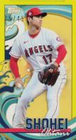 2022 Topps Rip Mini #MRIPSO Shohei Ohtani Chartreuse Baseball Card