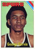 1975 Topps #233 George Gervin Basketball Card