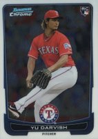 2012 Bowman Chrome Draft #50 YU Darvish Baseball Card