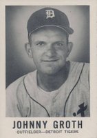 1960 Leaf #133 Johnny Groth Baseball Card