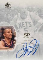 2002 SP Authentic SP Signatures #JK Jason Kidd Basketball Card