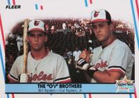1988 Fleer Glossy #640 The O's Brothers Baseball Card
