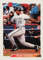 1992 Bowman #114 Frank Thomas Baseball Card
