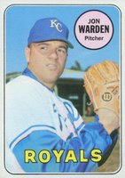 1969 Topps #632 Jon Warden Baseball Card