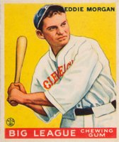 1933 Goudey #116 Eddie Morgan Baseball Card