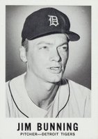 1960 Leaf #144 Jim Bunning Baseball Card