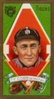 1911 Gold Borders #37 Ty Cobb Baseball Card