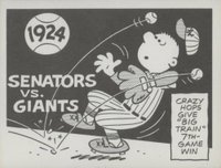 1967 Laughlin World Series #21 1924- Senators Vs. Giants Baseball Card