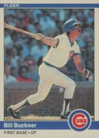 1984 Fleer #488 Bill Buckner Baseball Card
