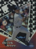 1999 Topps Tek #24A Derek Jeter Pattern 28 Baseball Card