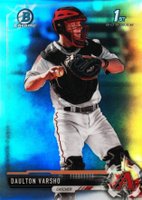 2017 Bowman Draft #BDC17 Daulton Varsho Chrome-Refractor Baseball Card