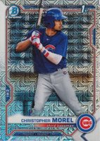2021 Bowman Mega Box Chrome #BCP131 Christopher Morel Baseball Card