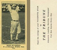 1916 Altoona Tribune #150 Reb Russell Baseball Card