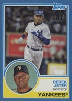 2018 Topps 1983 Topps Baseball #68 Derek Jeter Blue Baseball Card
