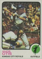 1973 Topps #510 Amos Otis Baseball Card