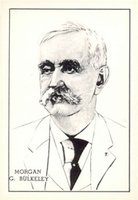 1950 Callahan Hall of Fame # Morgan Bulkeley Baseball Card