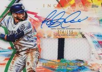 2020 Topps Inception Autograph Patch #FTJ Fernando Tatis Jr. Baseball Card