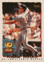 1995 Topps #324 Ryan Klesko Baseball Card