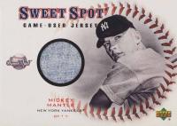 2001 Upper Deck Sweet Spot Game Jersey  #J-MM Mickey Mantle Baseball Card