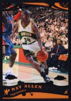 2005 Topps Chrome #10 Ray Allen Black Refractor Basketball Card
