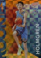2023 Panini National Silver Packs Rookies #17 Chet Holmgren Orange Basketball Card