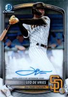 2025 Bowman Chrome Prospect Autographs #CPALD Leo de Vries Baseball Card