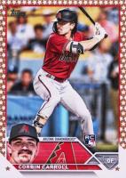 2023 Topps Complete Set #401 Corbin Carroll Gold Star Baseball Card