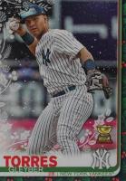 2019 Topps Holiday #182 Gleyber Torres Snow in Background Baseball Card