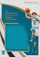 2020 Panini Immaculate Collection the Standard Memorabilia #STLBL LaMelo Ball Basketball Card