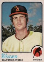 1973 Topps #570 Bill Singer Baseball Card