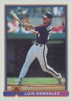 1991 Bowman #550 Luis Gonzalez Baseball Card