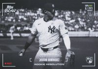 2024 Topps Black and White Rookie Resolution #RR7 Jasson Dominguez Baseball Card