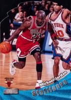 1998 Stadium Club Statliners #S2 Michael Jordan Basketball Card